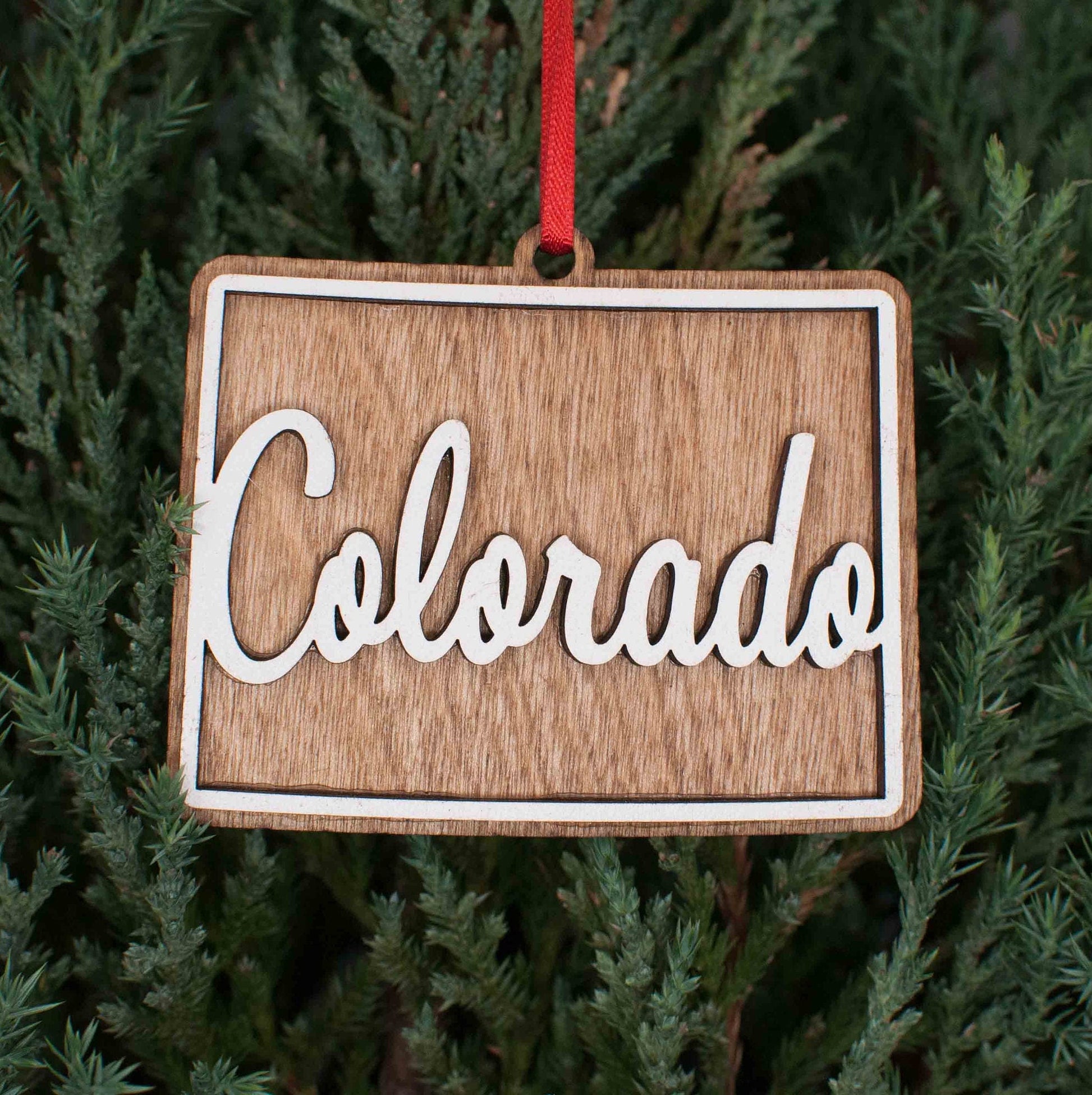 Colorado Christmas Ornament