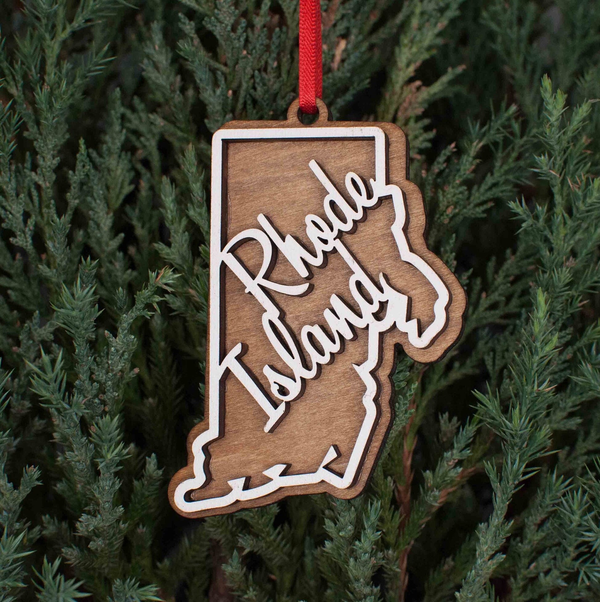 Rhode Island Christmas Ornament