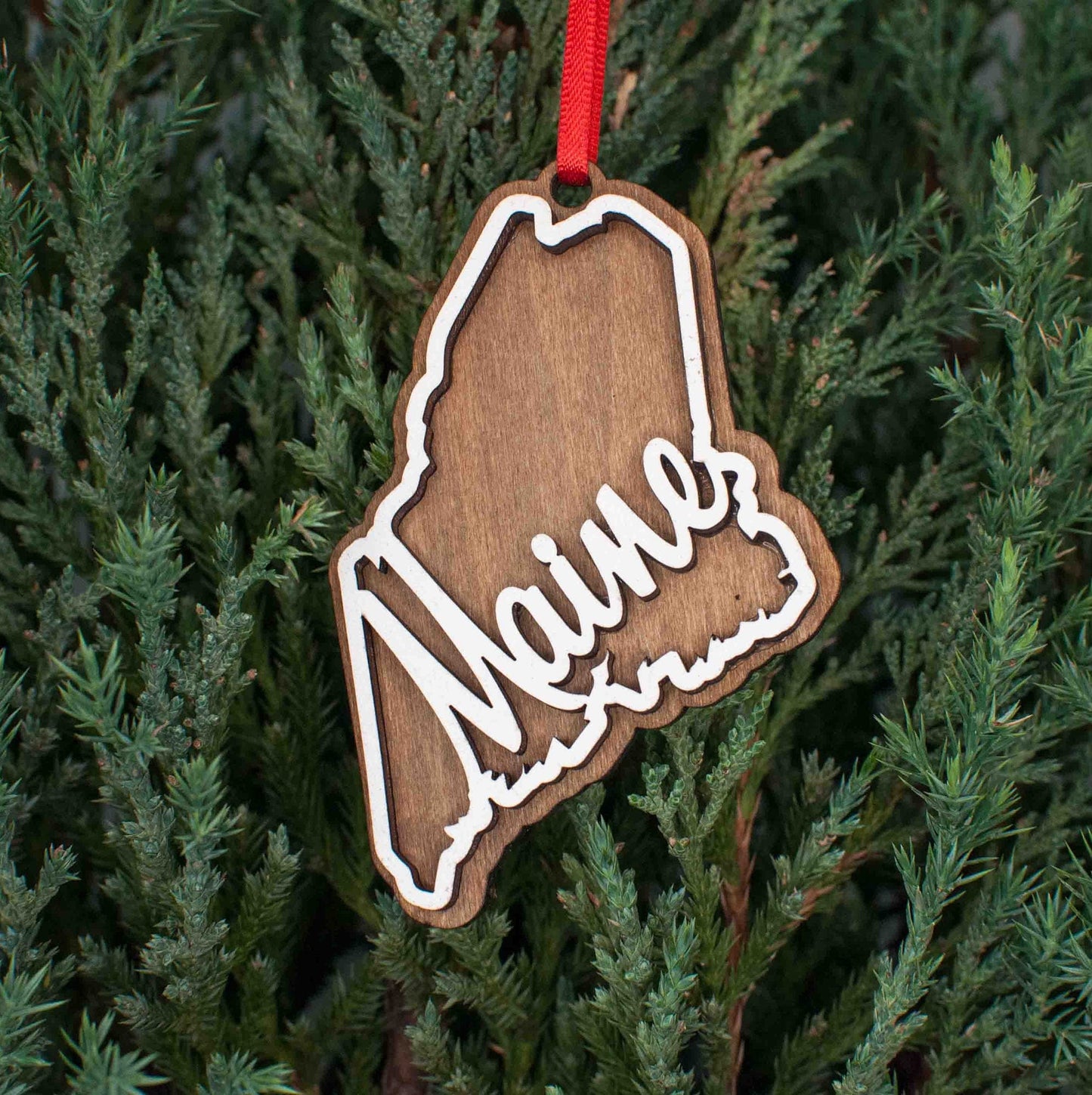 Maine Christmas Ornament