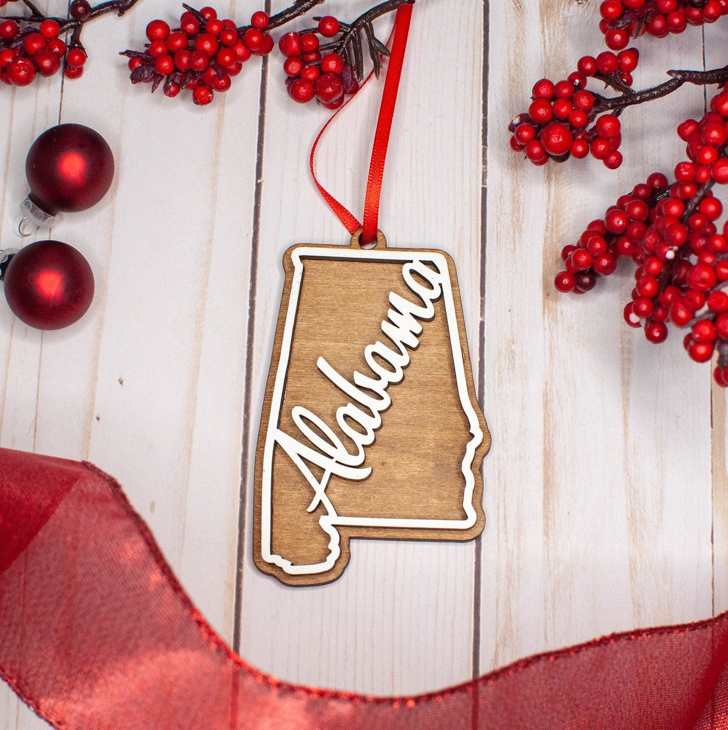 Alabama Christmas Ornament