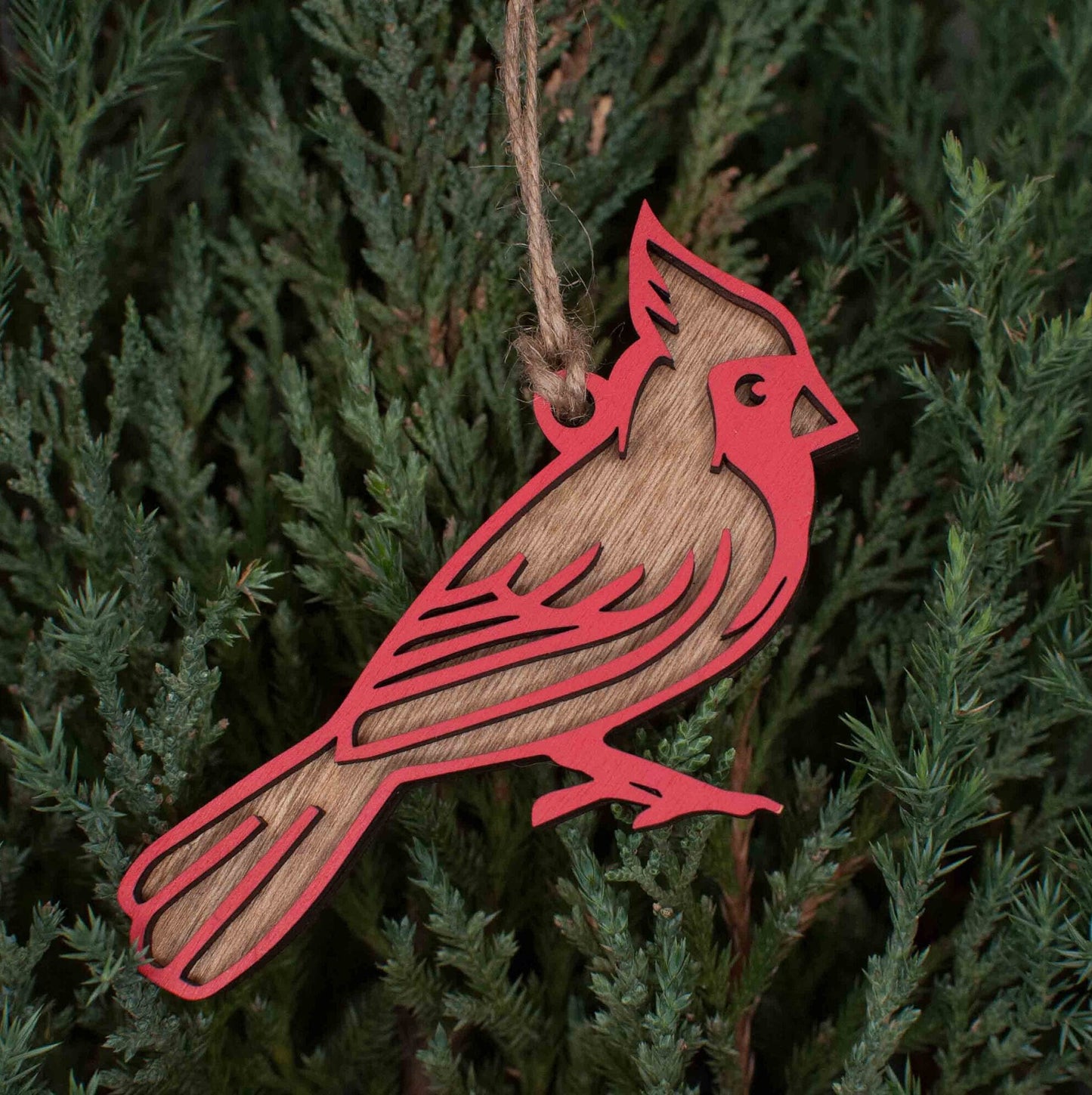 Red Cardinal Christmas Ornament