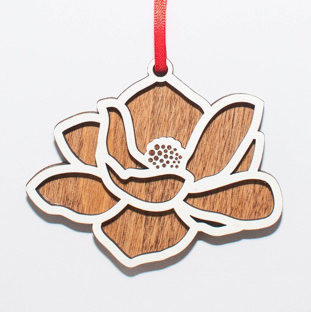 Magnolia Christmas Ornament