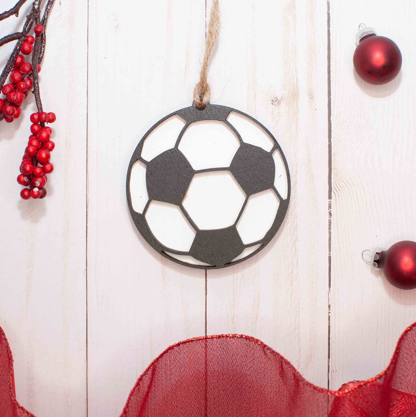 Soccer Ball Christmas Ornament