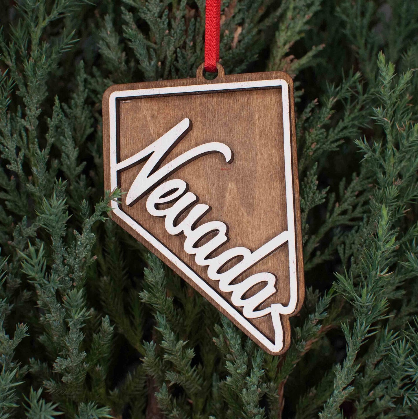 Nevada Christmas Ornament