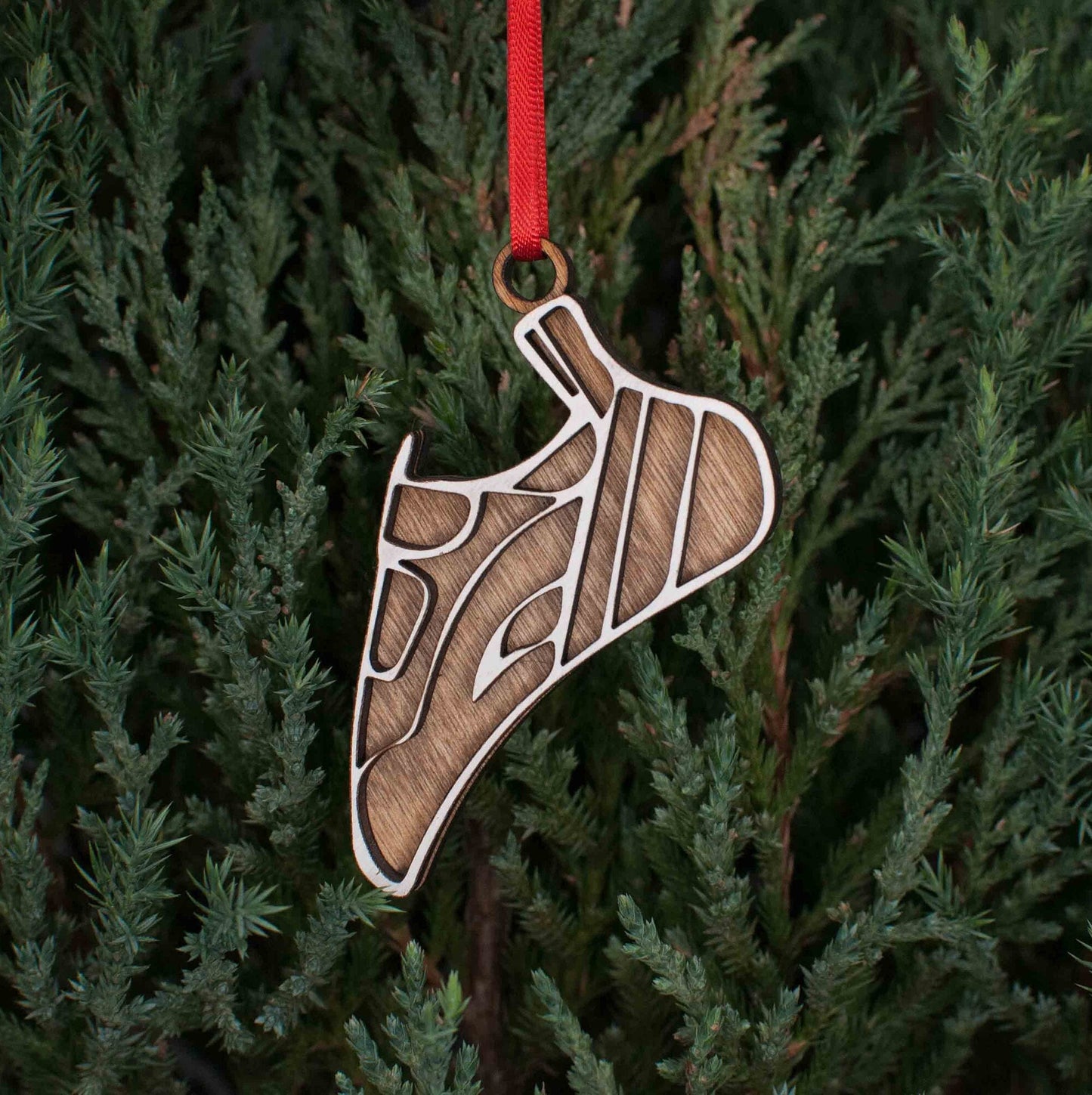 Rock Climbing Shoe Christmas Ornament