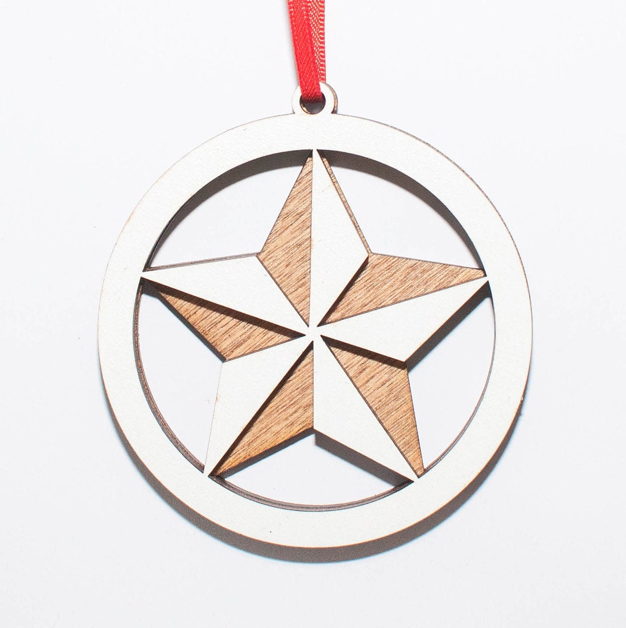 Lone Star Christmas Ornament, Texas Star