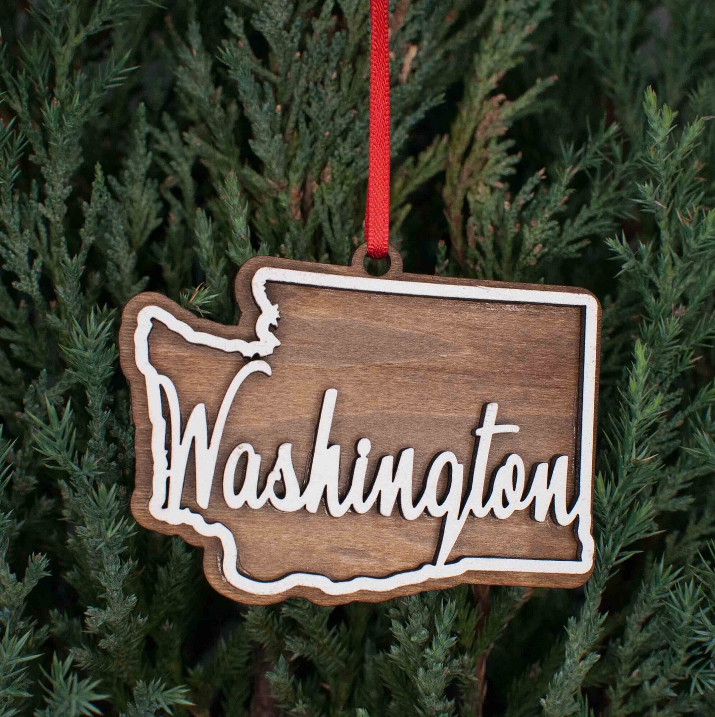 Washington Christmas Ornament