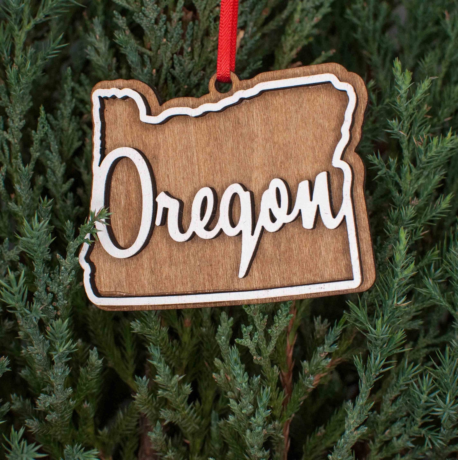 Oregon Christmas Ornament