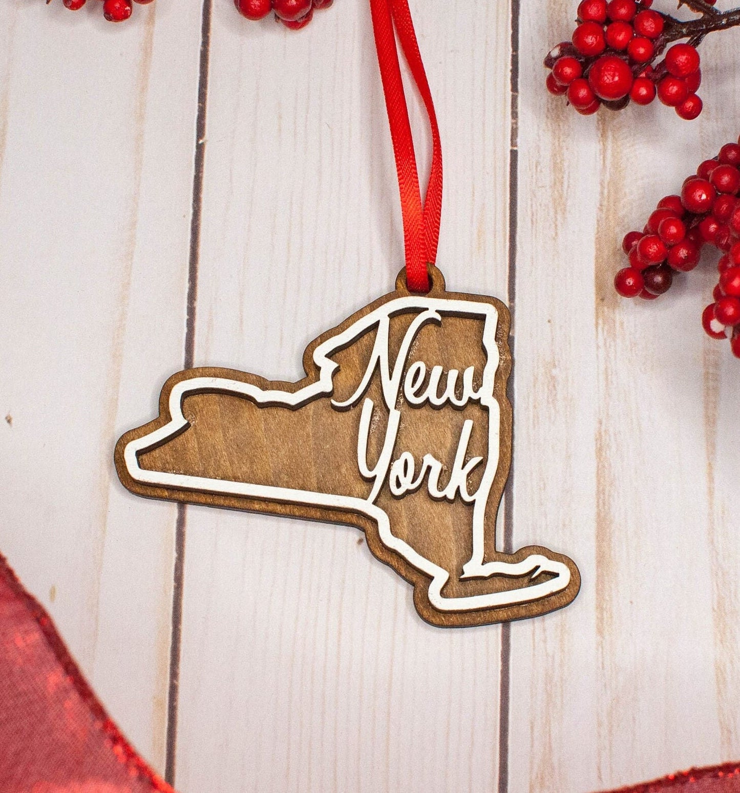 New York Christmas Ornament