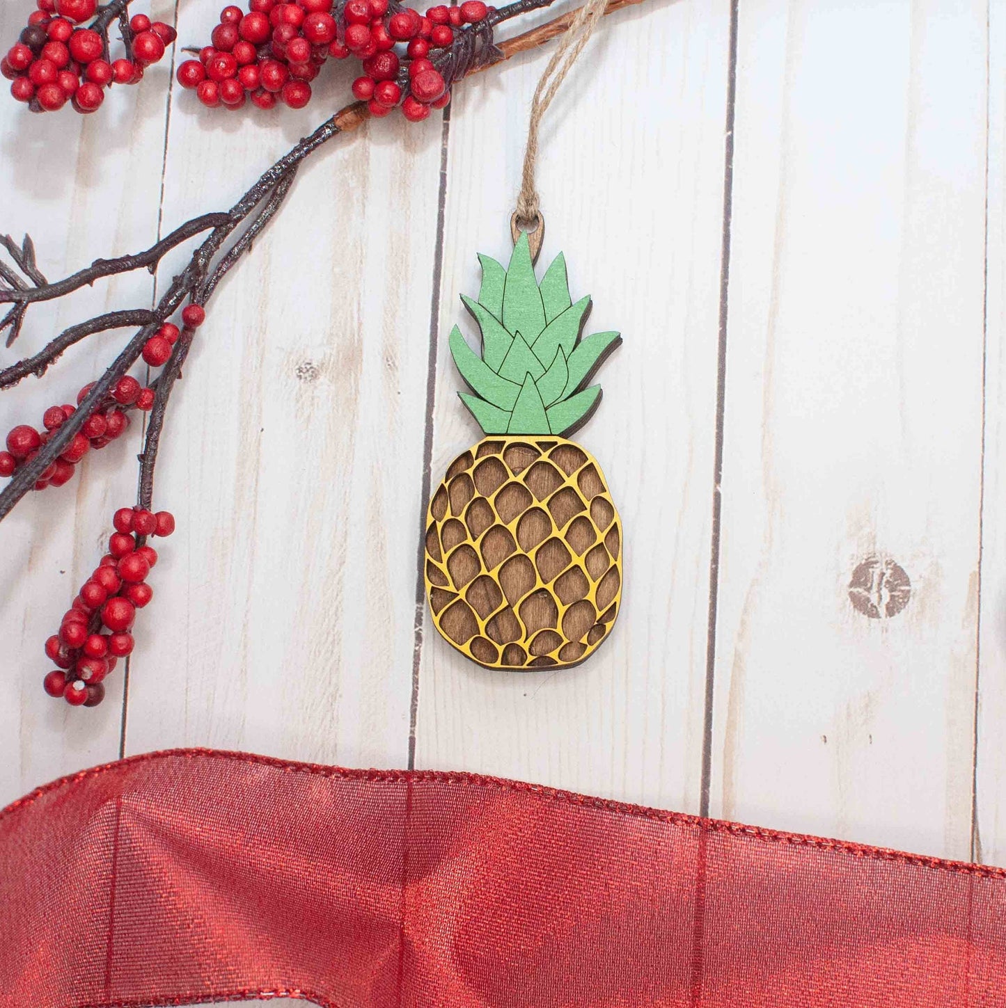 Pineapple Christmas Ornament