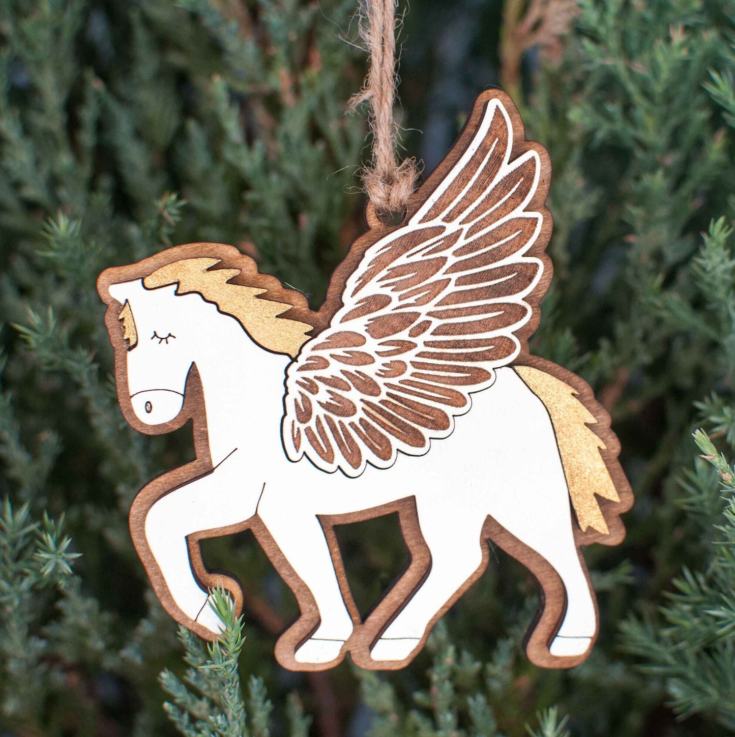 Pegasus Christmas Ornament