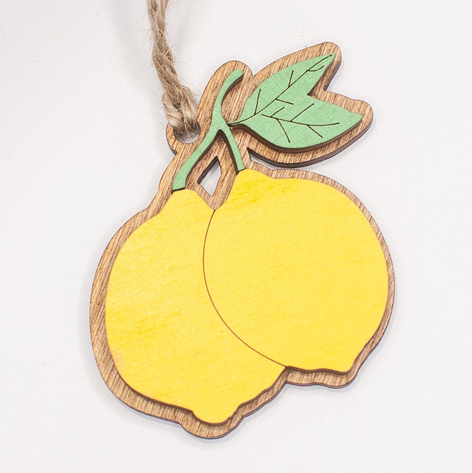 Lemon Christmas Ornament