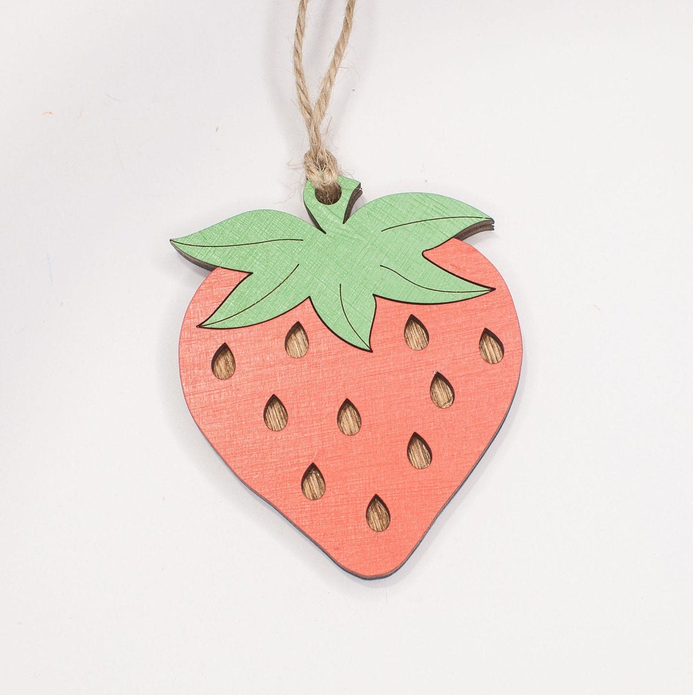 Strawberry Christmas Ornament