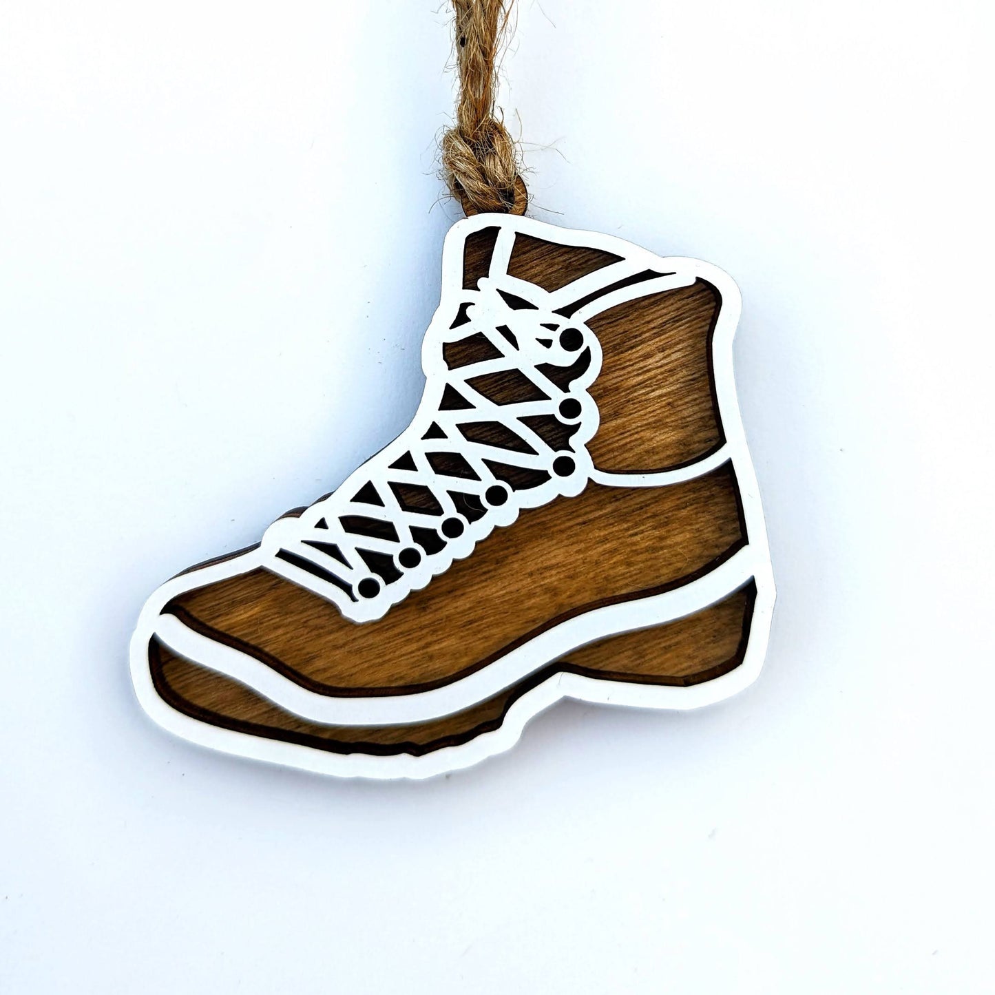 Hiking Boot Christmas Ornament