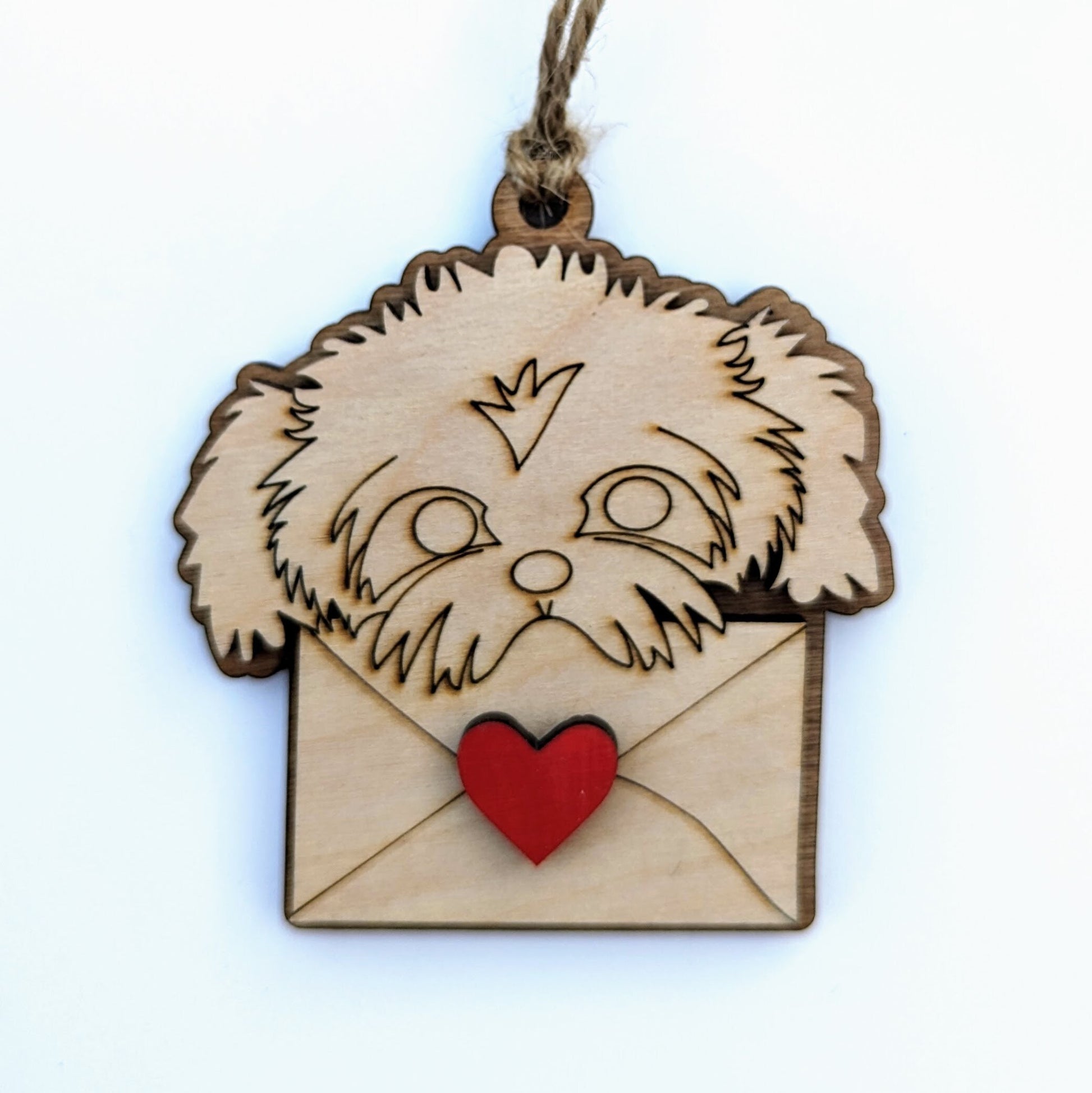 Puppy heart mail, puppy love ornaments, Valentines day love basket tag