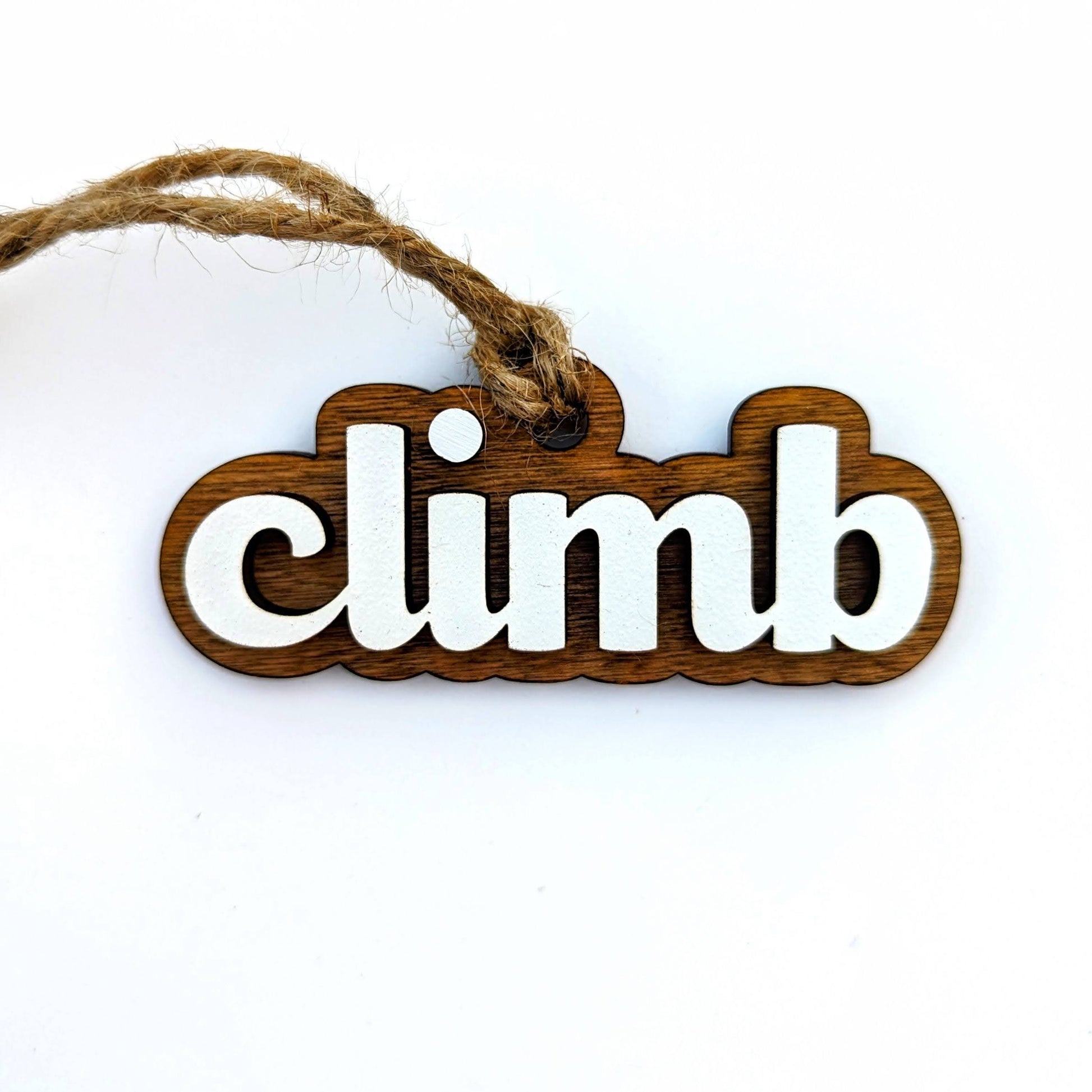 Climb Christmas Ornament