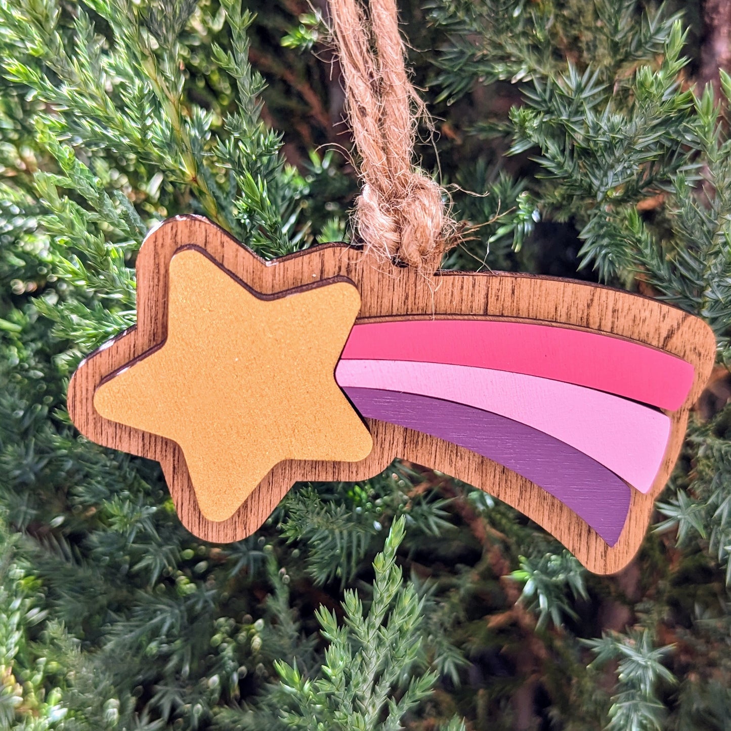 Shooting Star Christmas Ornament