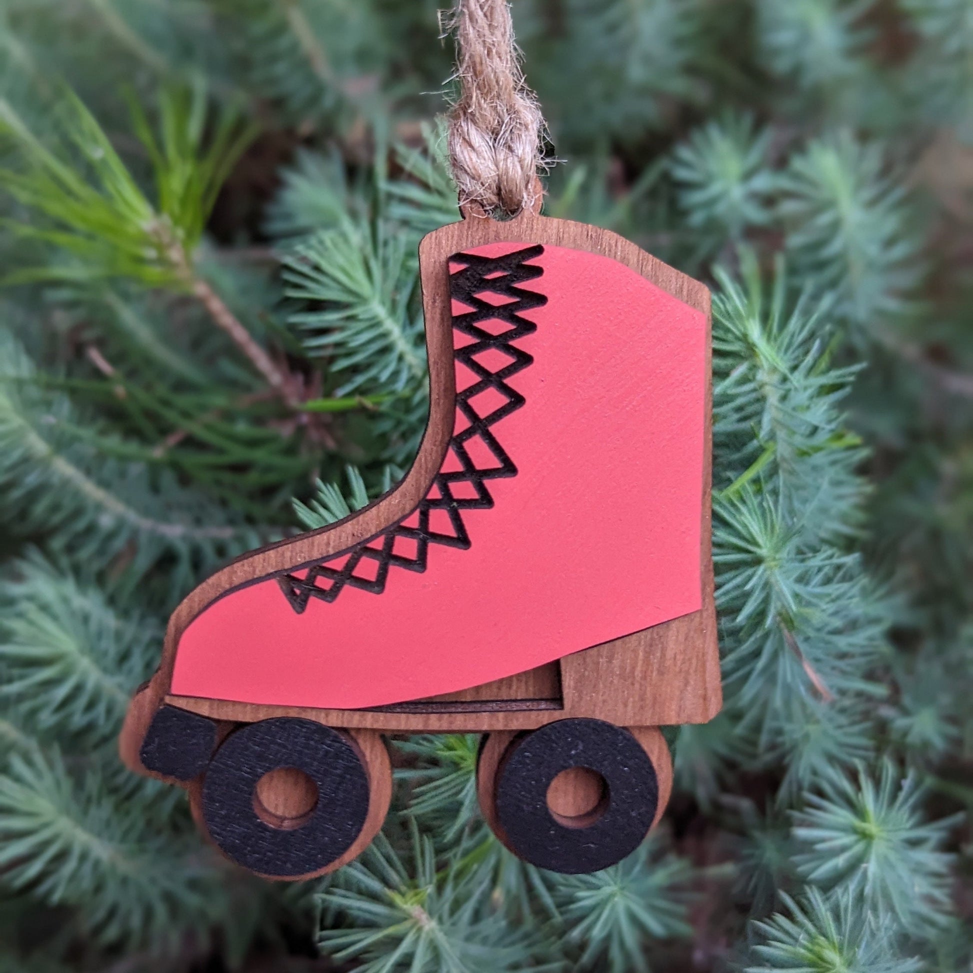 Roller Skate Christmas Ornament