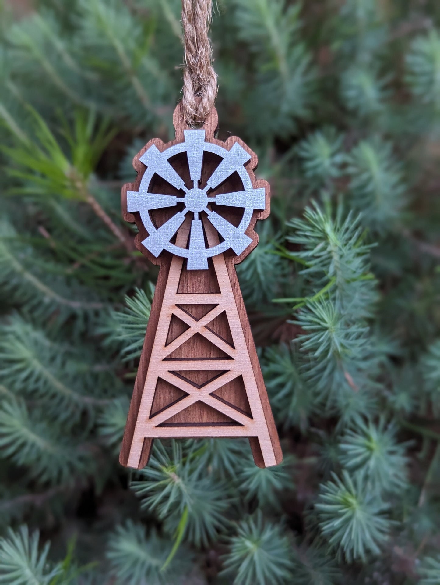 Windmill Christmas Ornament