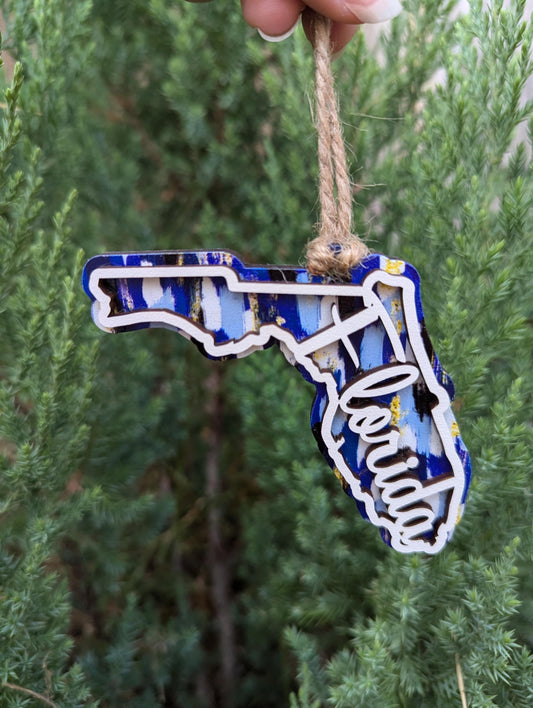 Florida Christmas Ornament