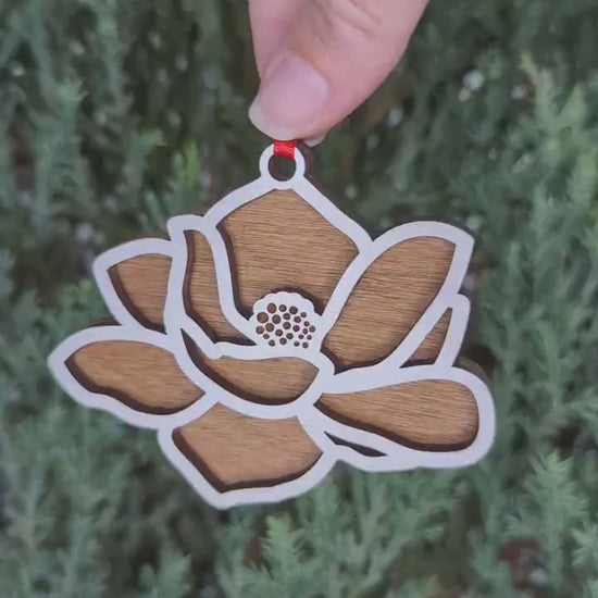 Magnolia Christmas Ornament