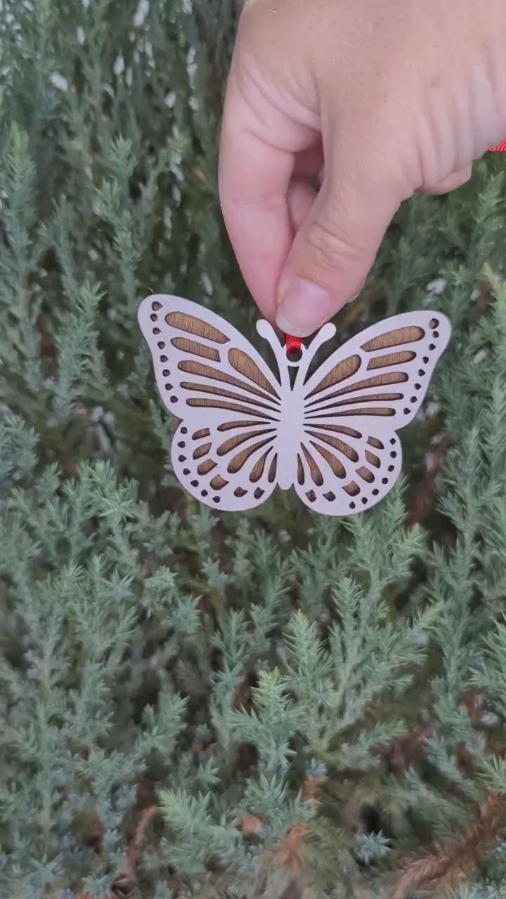 Butterfly Christmas Ornament