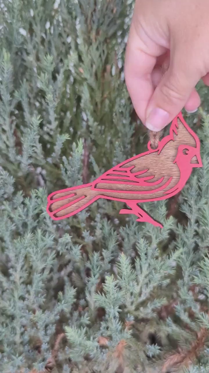 Red Cardinal Christmas Ornament