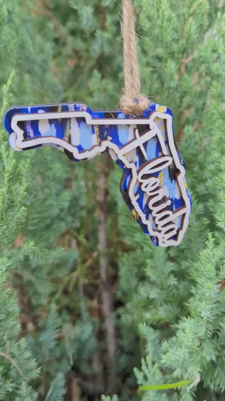 Florida Christmas Ornament