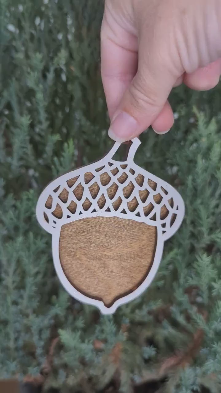 Acorn Christmas Ornament