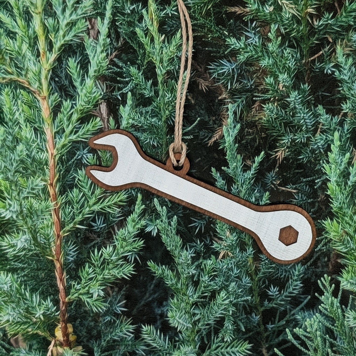 Wrench Christmas Ornament