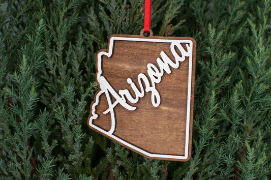 Arizona Christmas Ornament