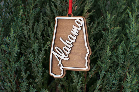 Alabama Christmas Ornament